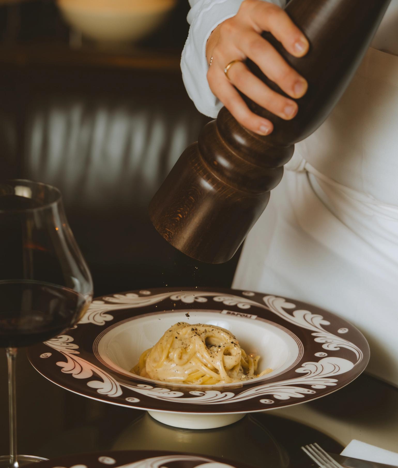 Frische Antipasti und Pasta im Pamela Berlin