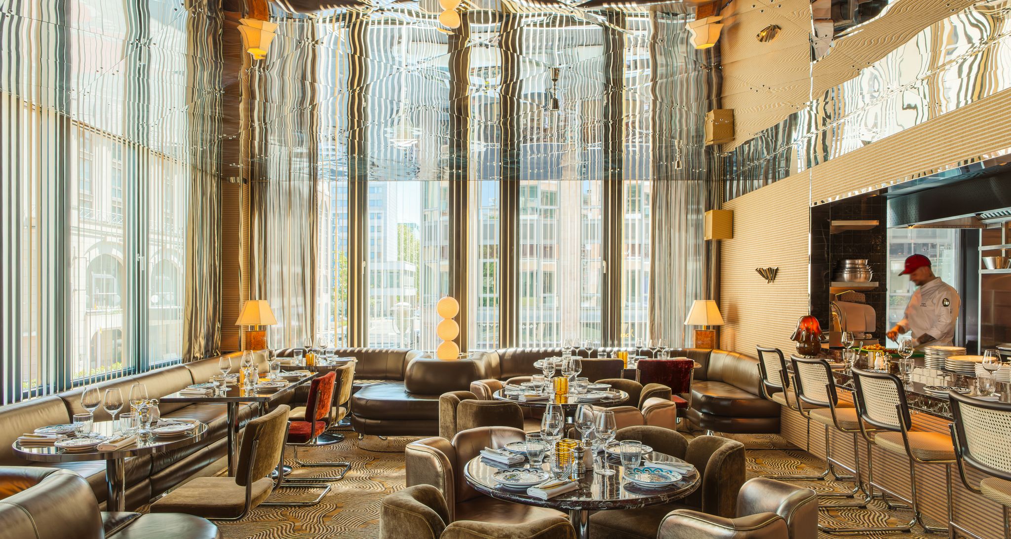 Design italienisches Restaurant & Pizzeria